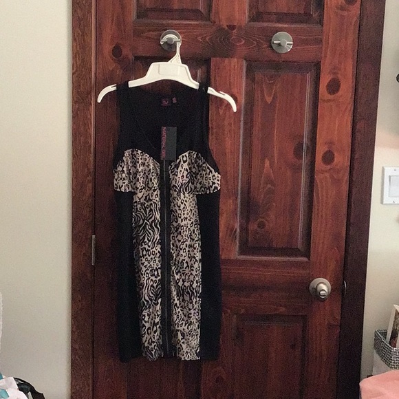 Material Girl Animal Print Dress - Picture 7 of 7
